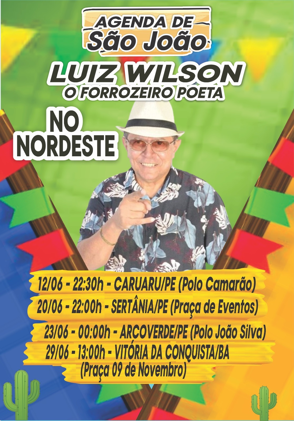 FORROZEIRO LUIZ WILSON – UM POETA DO SÃO JOÃO DO NORDESTE